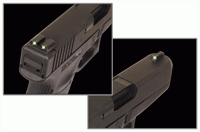 Truglo Sight Set For Glock (Options: 9MM/.40SW TRITIUM FIXED)