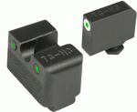 Truglo Sight Set For Glock Low (Options: MOS TRITIUM PRO WHT W/U-NOTCH)