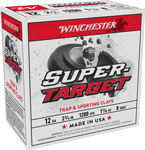 Winchester Target 12Ga 2.75" (Options: 1-1/8OZ #8 1200FPS 250RD CASE)