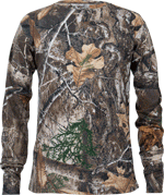 Habit Bear Cave Youth Tee (Options: LONG SLEEVE REALTREE EDGE LG)