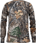 Habit Bear Cave Youth Tee (Options: LONG SLEEVE REALTREE EDGE MED)