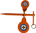 Do-All Steel Target Double (Options: TREE SPINNER .22)