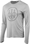 Beretta T-Shirt Ls Vintage (Options: TRIDENT LARGE LIGHT GREY)