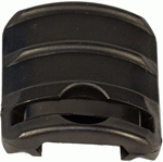 Je Handguard Rail Cover (Options: 2" BLACK 1 PER PKG)