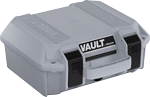 Pelican Vault Small Pistol (Options: CASE W/ FOAM GHOST GRAY)