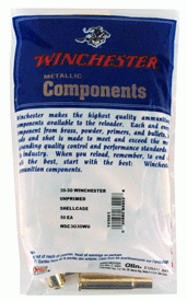 Winchester Unprimed Cases (Options: 30-30 WIN 50PK 20BX/CS)