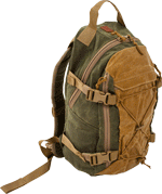 Grey Ghost Gear Throwback Bag (Options: OLIVE DRAB/FIELD TAN)