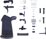 Guntec Complete Lower Parts (Options: KIT AR15 W/ ERGONOMIC GRIP)