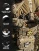 Chest Rig-Tactical Chest Rig Molle Modular Micro Fight Chest Rigs Adjustable&Detachable with 5.56/7.62 Magazine Pouch