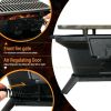 Heavy Duty Cast Iron Tabletop BBQ Grill Stove for Camping Picnic